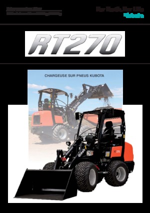Încărcătoare pe roți Kubota RT270