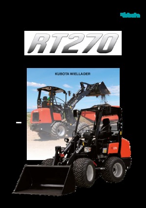 Încărcătoare pe roți Kubota RT270