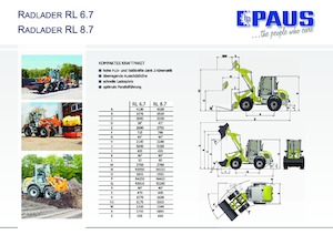 Încărcătoare pe roți Paus SL 7.7