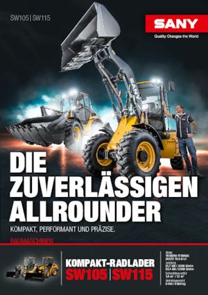 Încărcătoare pe roți Sany SW115