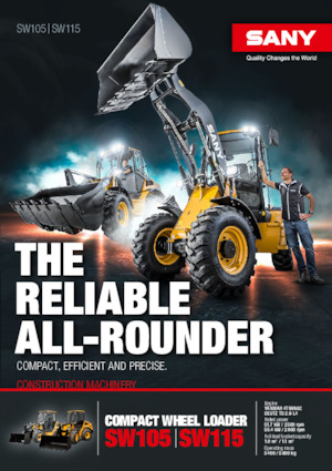 Încărcătoare pe roți Sany SW115
