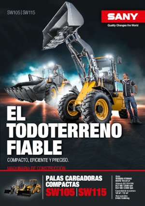 Încărcătoare pe roți Sany SW115