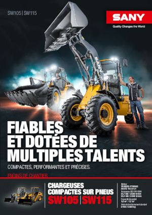 Încărcătoare pe roți Sany SW115