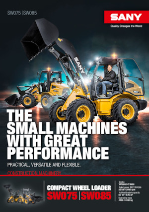 Încărcătoare pe roți Sany SW085