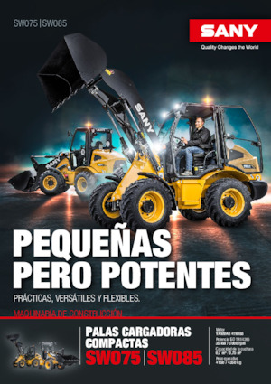 Încărcătoare pe roți Sany SW085