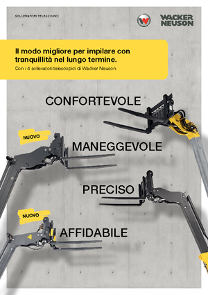 Telehandlere Wacker Neuson TH522