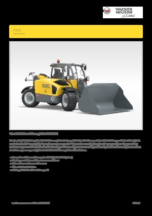 Telehandlere Wacker Neuson TH522