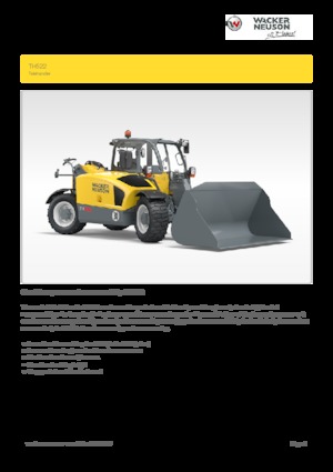 Telehandlere Wacker Neuson TH522