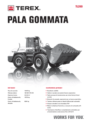 Încărcătoare pe roți Terex TL 260