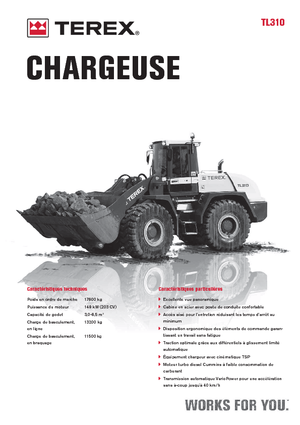 Încărcătoare pe roți Terex TL 310