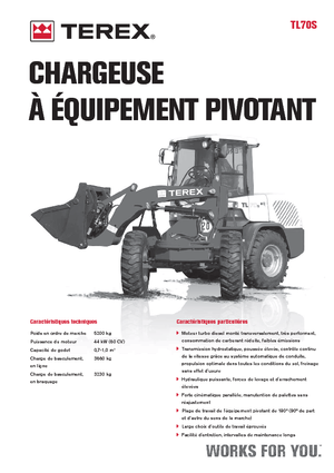 Încărcătoare pe roți Terex TL 70 S