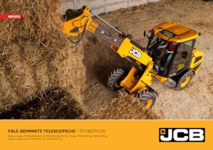 Încărcătoare pe roți JCB TM 180