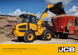 Încărcătoare pe roți JCB TM220 Agri