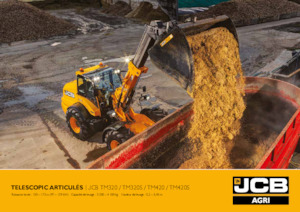 Încărcătoare pe roți JCB TM320 S 