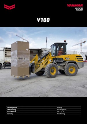 Încărcătoare pe roți Yanmar V 100