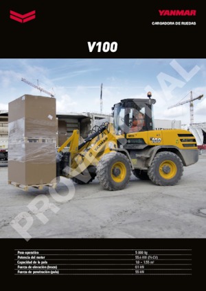 Încărcătoare pe roți Yanmar V 100