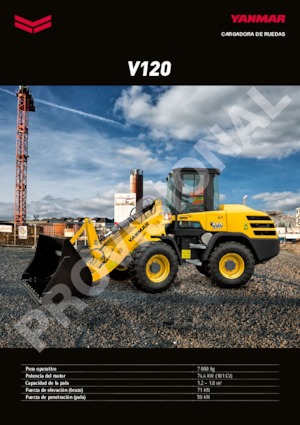 Încărcătoare pe roți Yanmar V 120