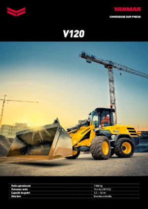 Încărcătoare pe roți Yanmar V 120