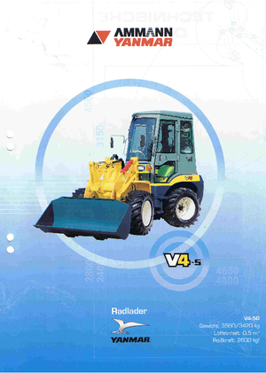 Încărcătoare pe roți Yanmar V 4-5