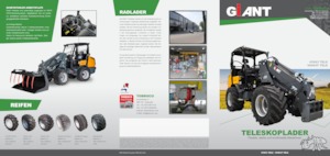 Încărcătoare pe roți Giant V 5003 Tele