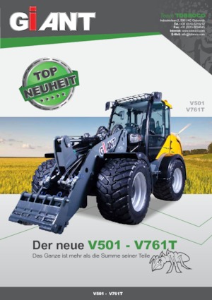 Încărcătoare pe roți Giant V 761 T