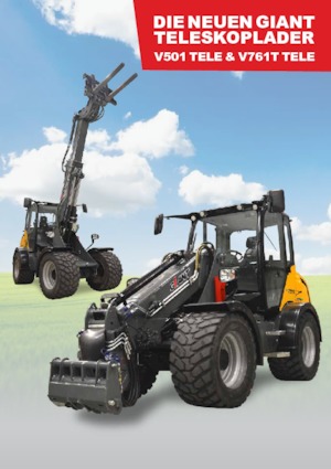 Încărcătoare pe roți Giant V 761 T Tele