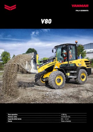 Încărcătoare pe roți Yanmar V 80