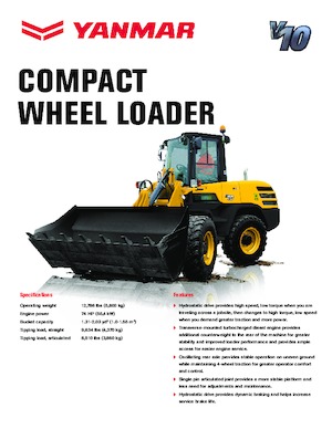 Încărcătoare pe roți Yanmar V10