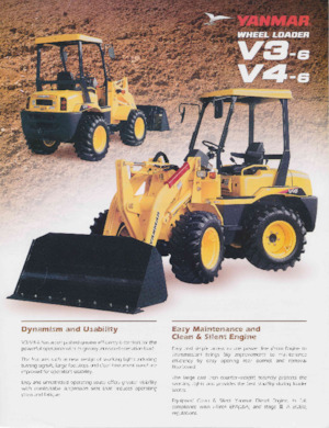 Încărcătoare pe roți Yanmar V4-6