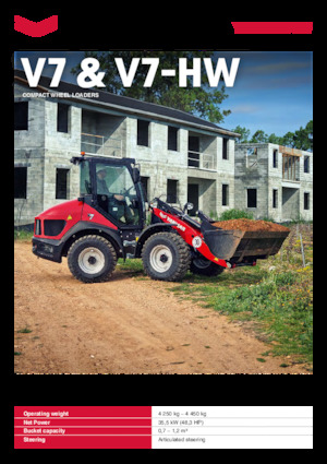Încărcătoare pe roți Yanmar V7-HW
