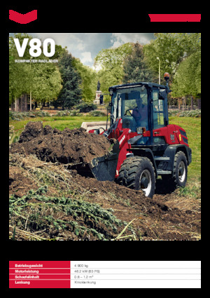 Încărcătoare pe roți Yanmar V80