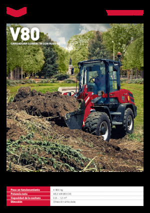 Încărcătoare pe roți Yanmar V80