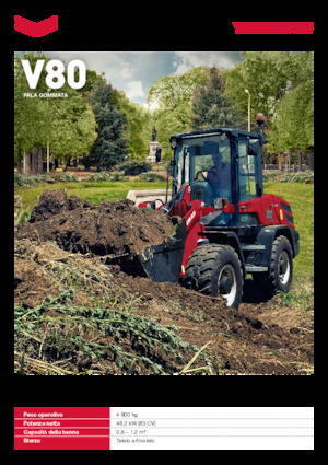 Încărcătoare pe roți Yanmar V80