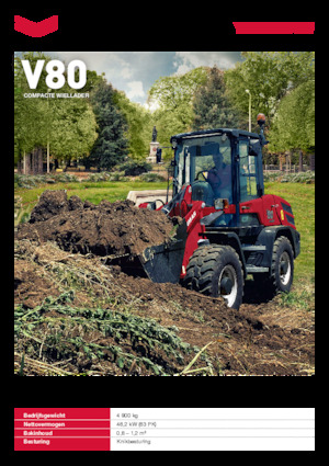 Încărcătoare pe roți Yanmar V80