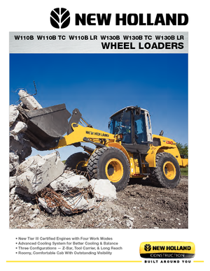 Încărcătoare pe roți New Holland W130TC