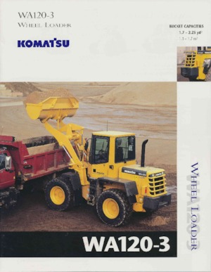 Încărcătoare pe roți Komatsu W 120-3