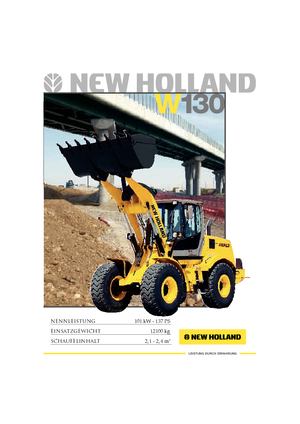 Încărcătoare pe roți New Holland W 130