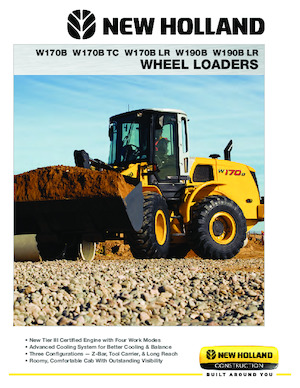 Încărcătoare pe roți New Holland W 170 B LR