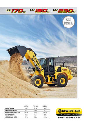 Încărcătoare pe roți New Holland W 170 TC