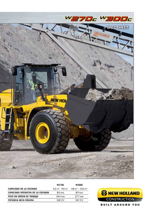 Încărcătoare pe roți New Holland W300C LR