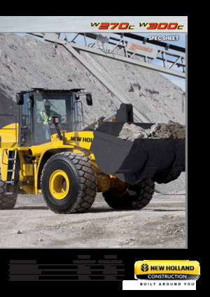 Încărcătoare pe roți New Holland W300C