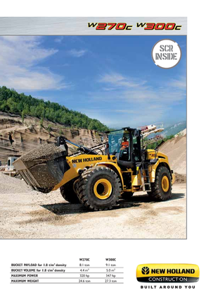 Încărcătoare pe roți New Holland W270C ZB