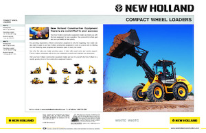 Încărcătoare pe roți New Holland W50 TC