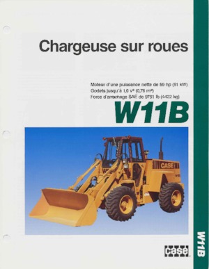 Încărcătoare pe roți Case W11B