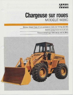 Încărcătoare pe roți Case W20C