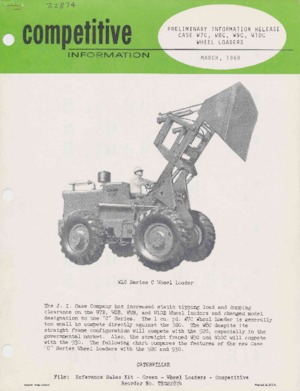 Încărcătoare pe roți Case W7C