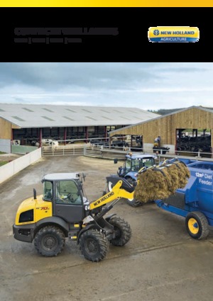 Încărcătoare pe roți New Holland W70C Z-bar