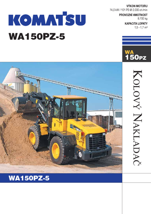 Încărcătoare pe roți Komatsu WA150PZ-5