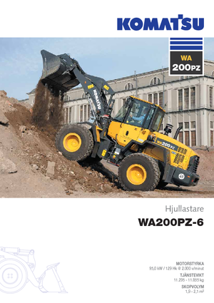 Încărcătoare pe roți Komatsu WA200PZ-6