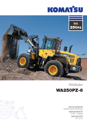 Încărcătoare pe roți Komatsu WA250PZ-6
